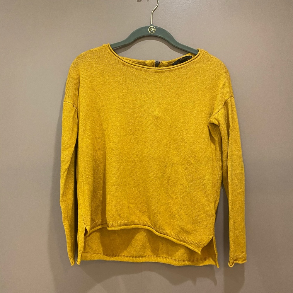 Mustard sweater
